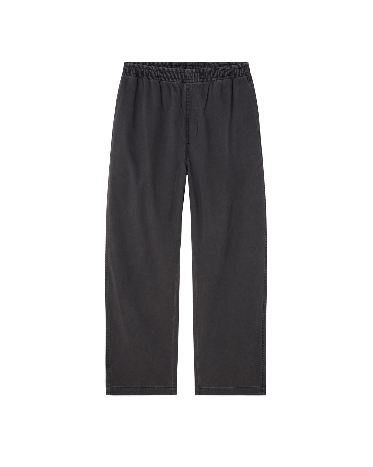 THEO EASY PANT - BLACK FADED WASH