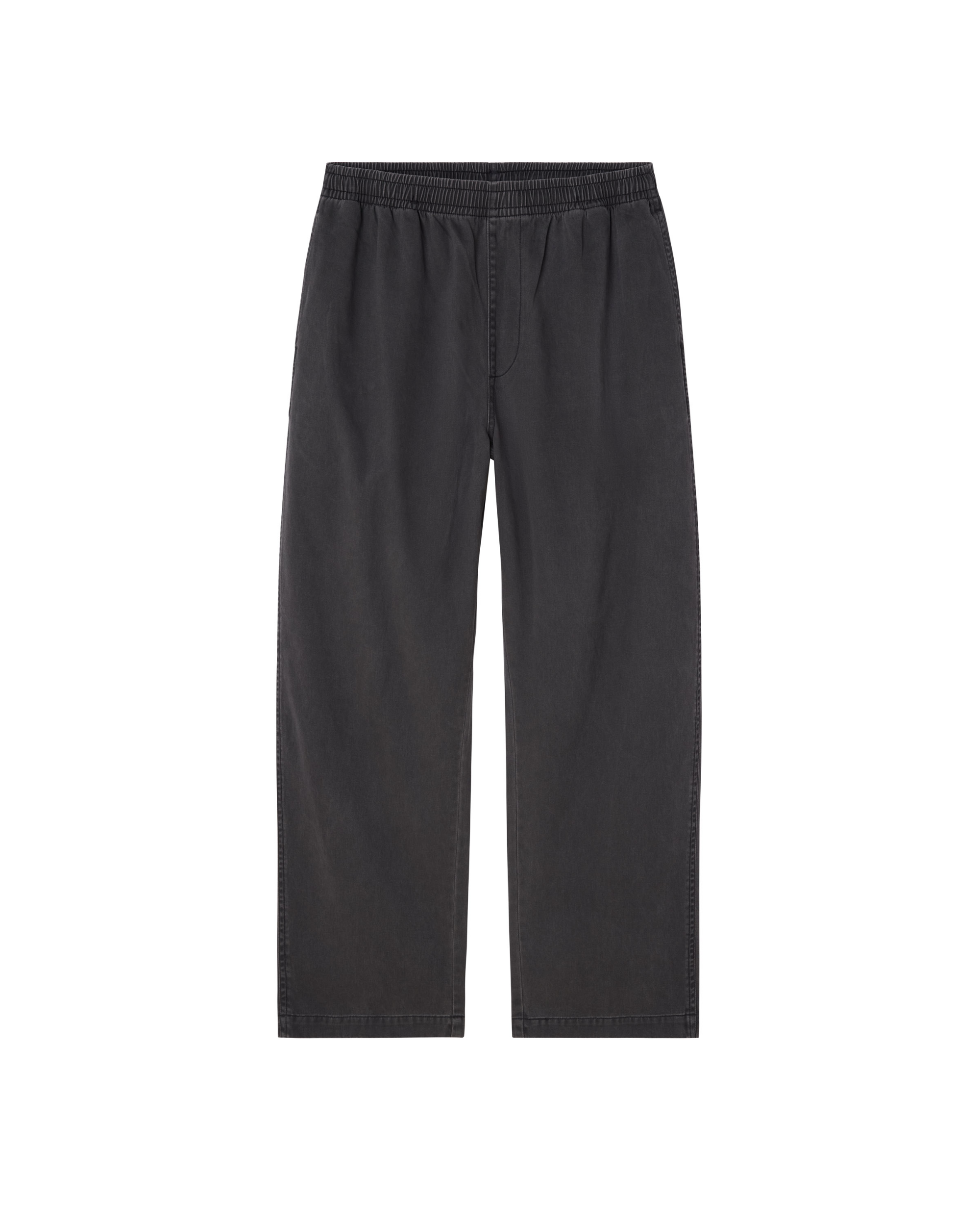 THEO EASY PANT - BLACK FADED WASH