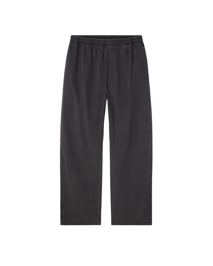 THEO EASY PANT - BLACK FADED WASH