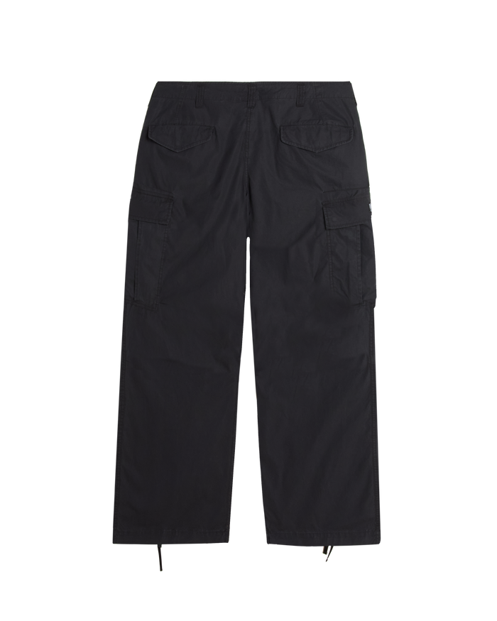BAGGY CARGO PANT - BLACK FADED WASH