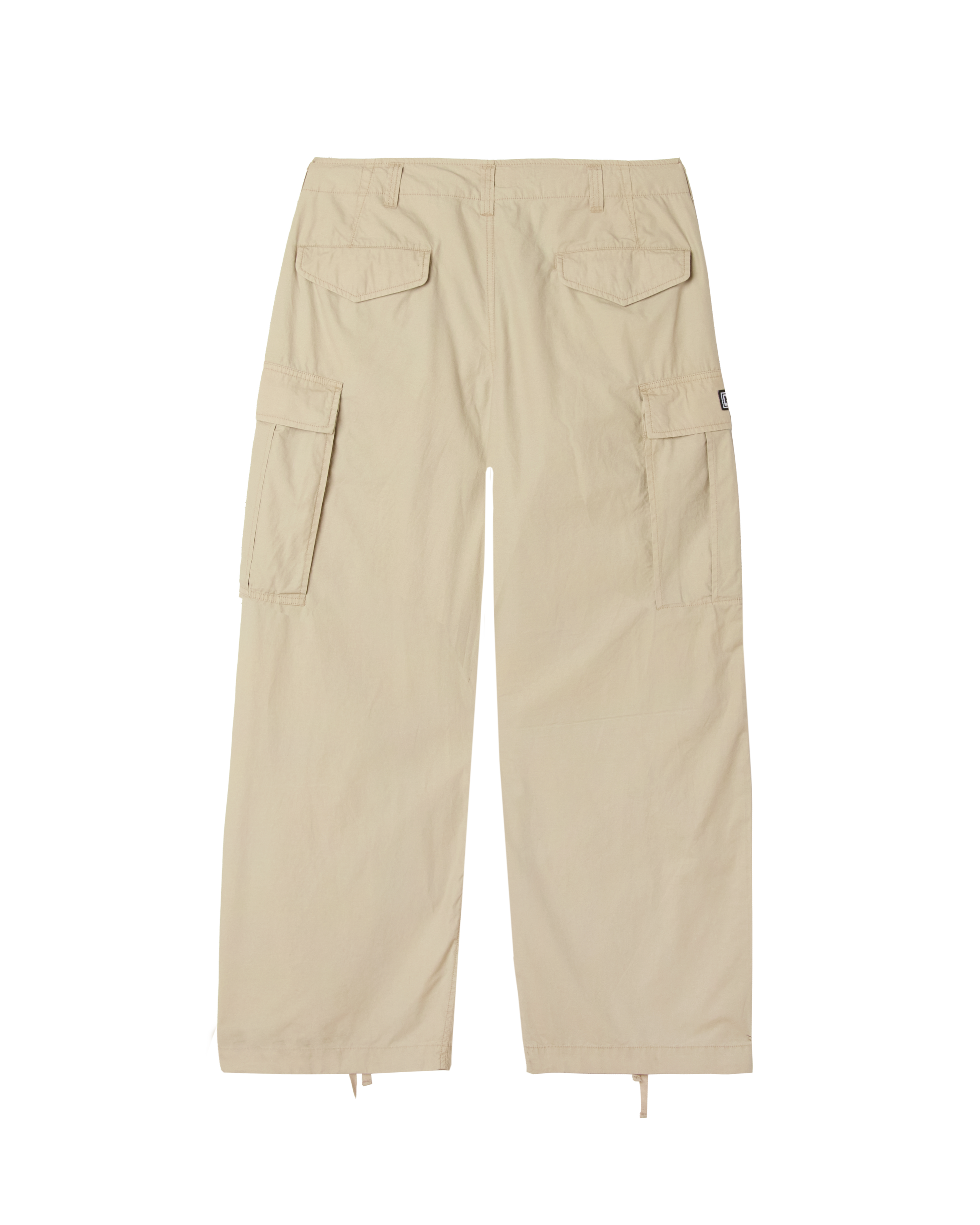 BAGGY CARGO PANT - BROWN RICE FADED WASH