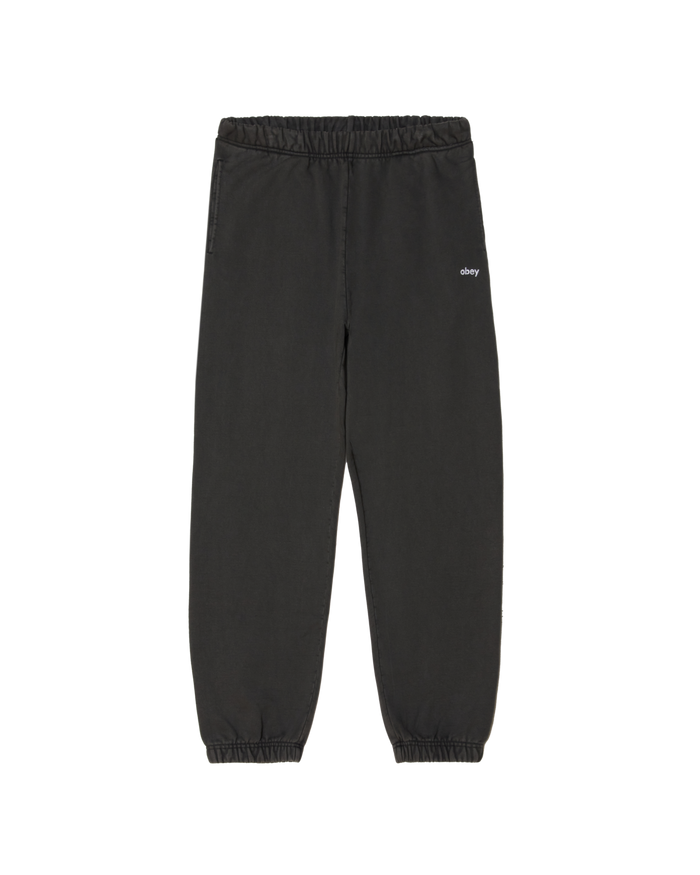 LOWERCASE PIGMENT SWEATPANT - PIGMENT PIRATE BLACK