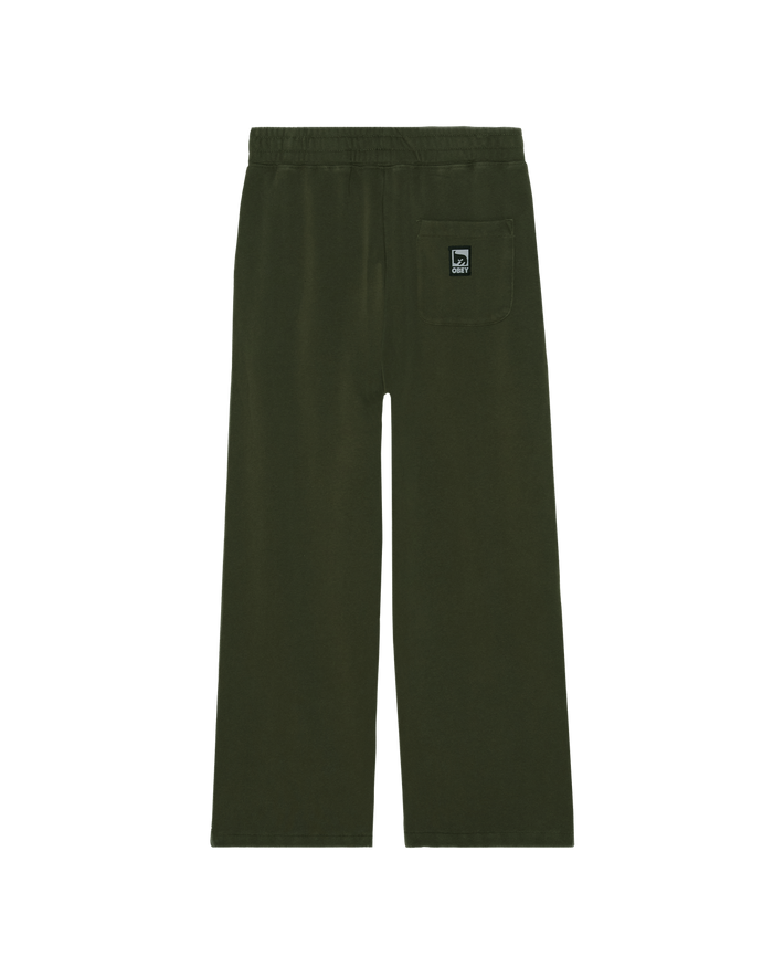 POST SWEATPANT - DUSTY BLACK OLIVE