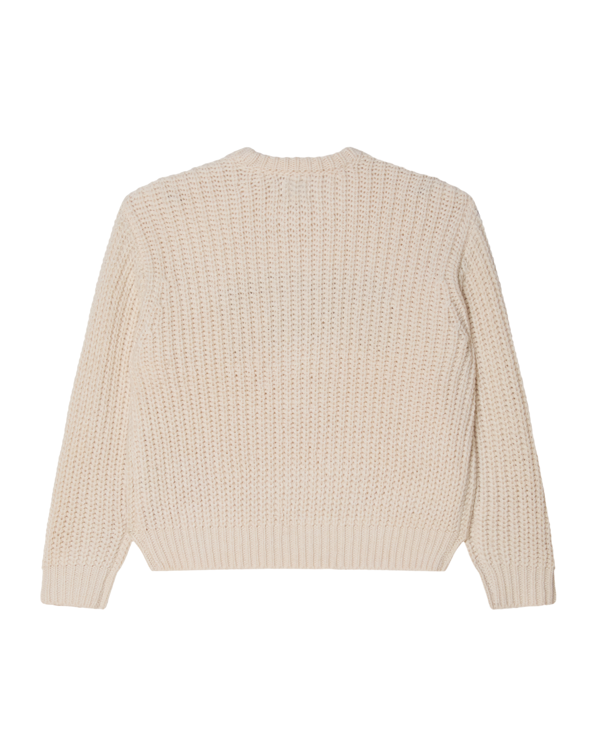 COLLEGIATE SWEATER - WHISPER WHITE MULTI