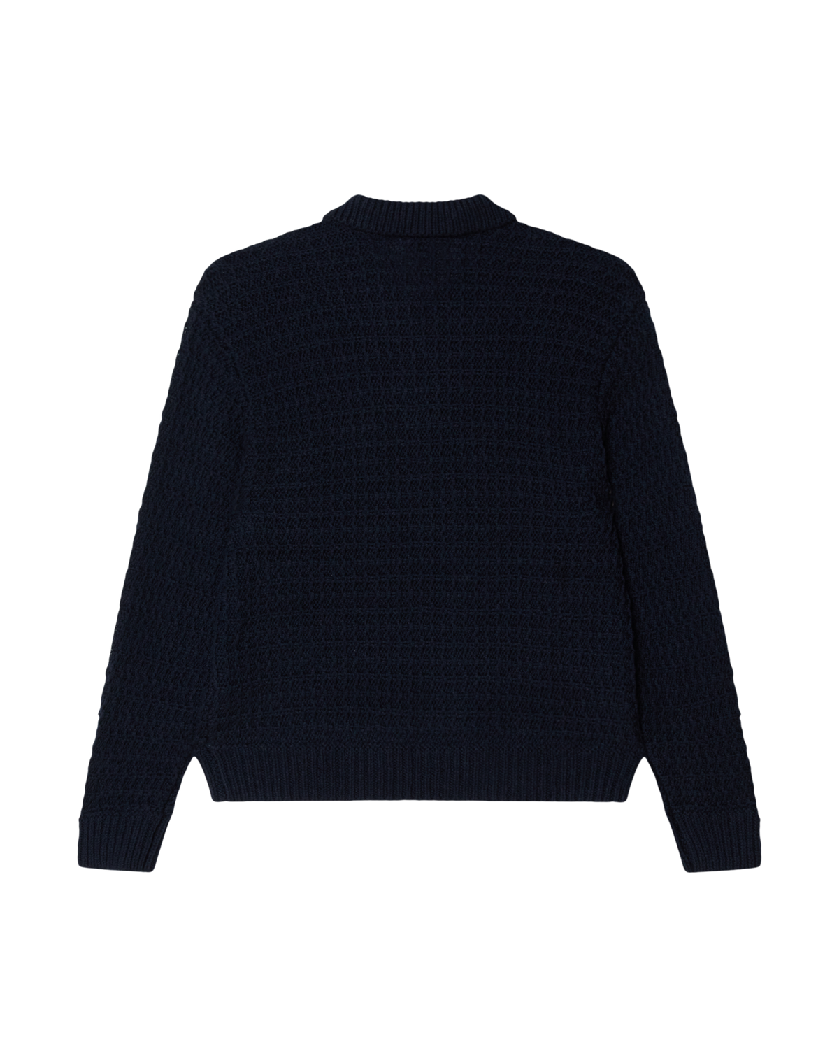 TEXTURED RUGBY POLO - DARK NAVY MULTI