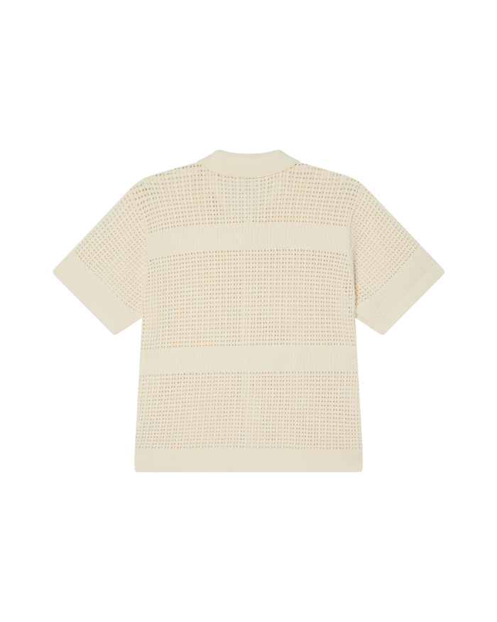 OBEY ZACH SWEATER SHIRT - UNBLEACHED