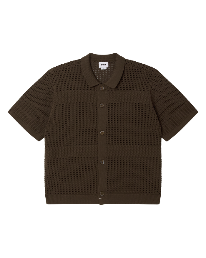 OBEY ZACH SWEATER SHIRT - WREN