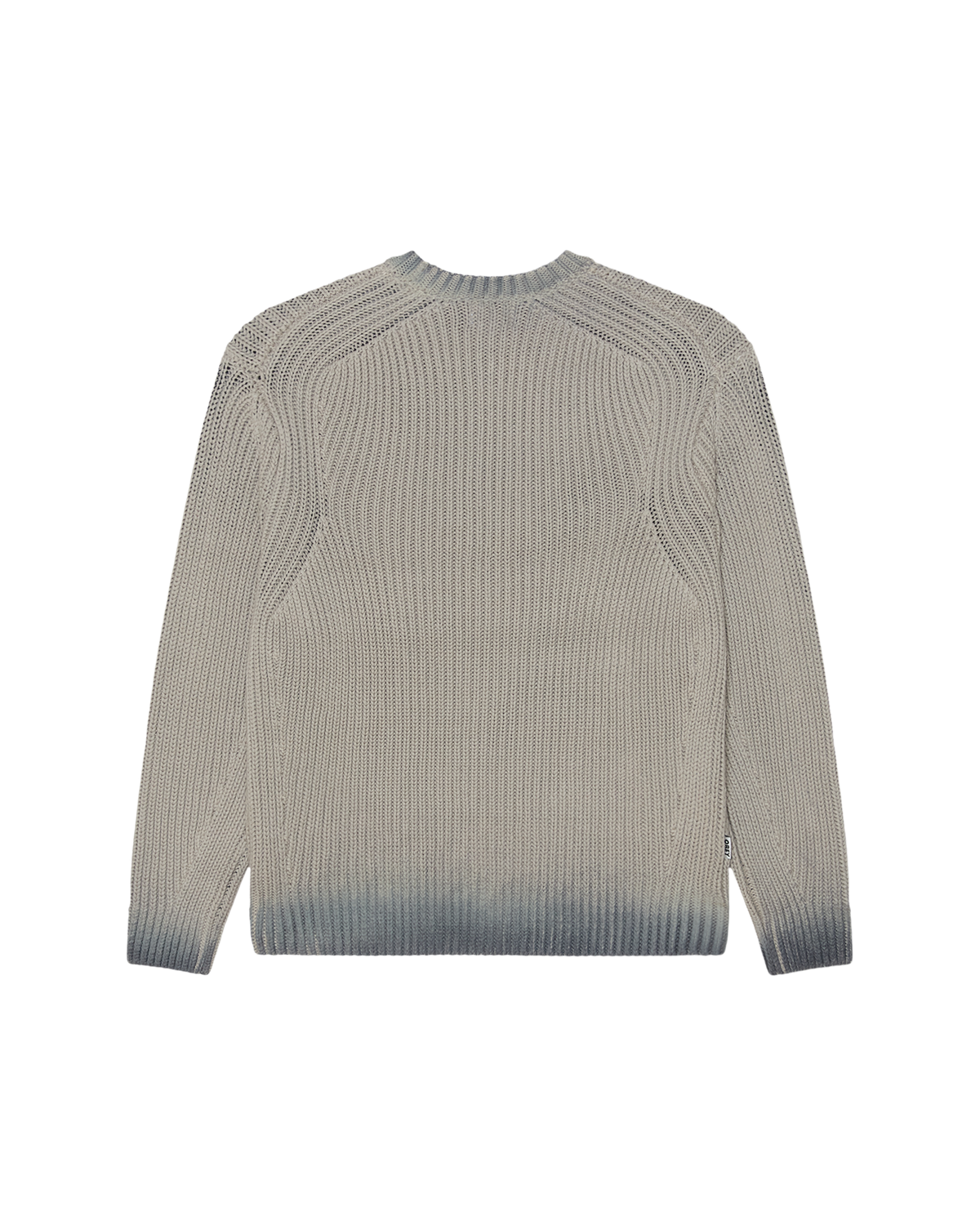 IAN FADED WASH SWEATER - GREY FADED WASH