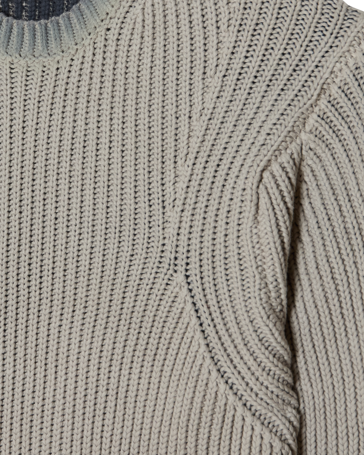 IAN FADED WASH SWEATER - GREY FADED WASH