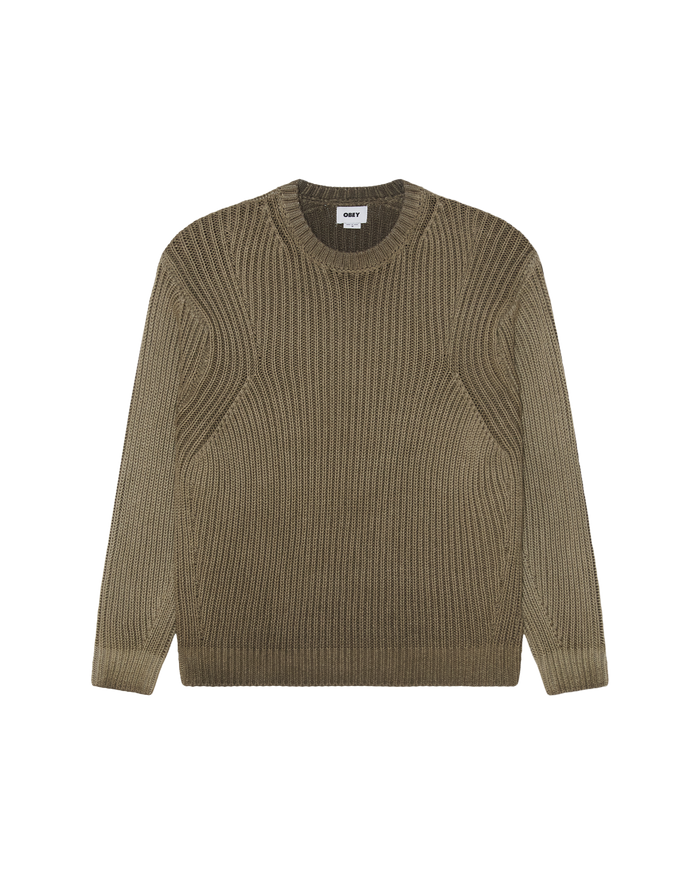 IAN FADED WASH SWEATER - WREN FADED WASH