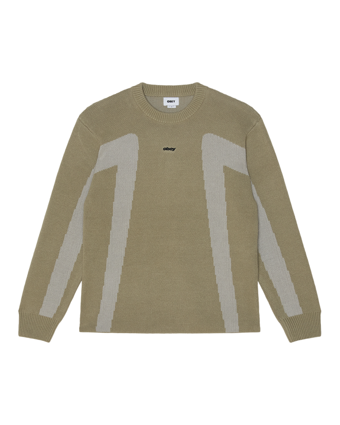 BRANN SWEATER - GREY MULTI