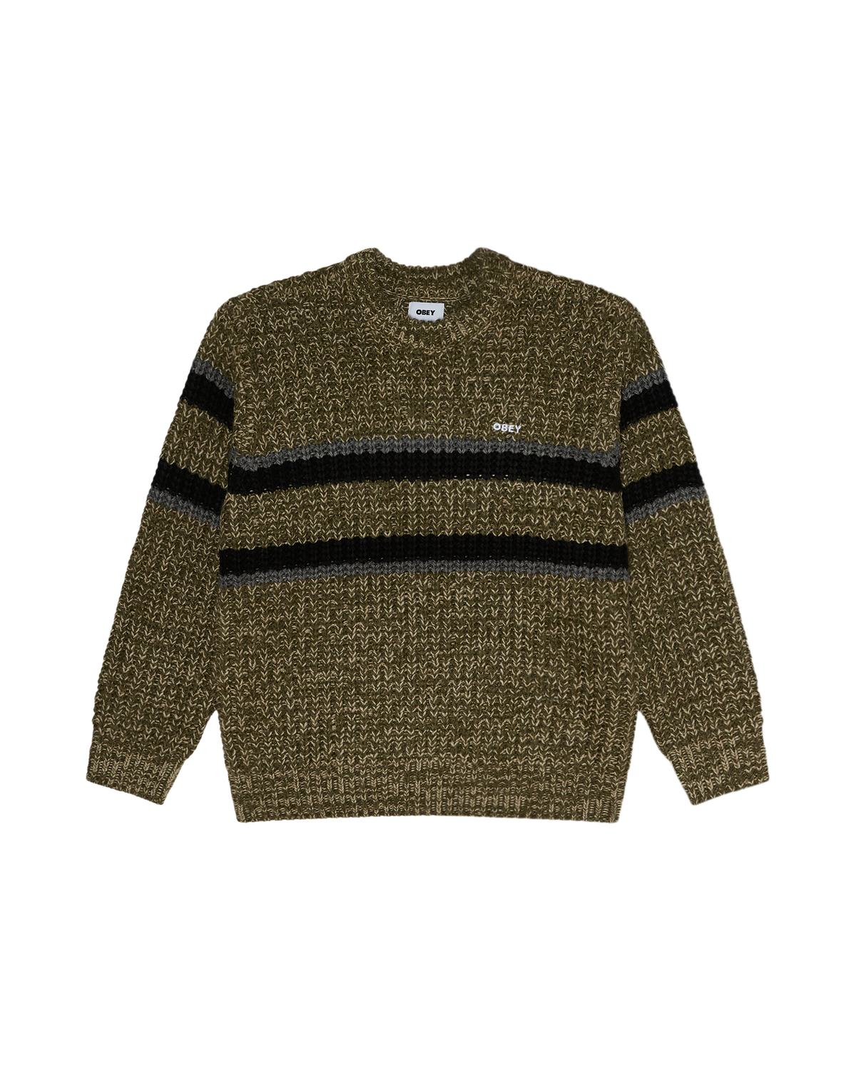 ALDEN SWEATER - GREEN MULTI