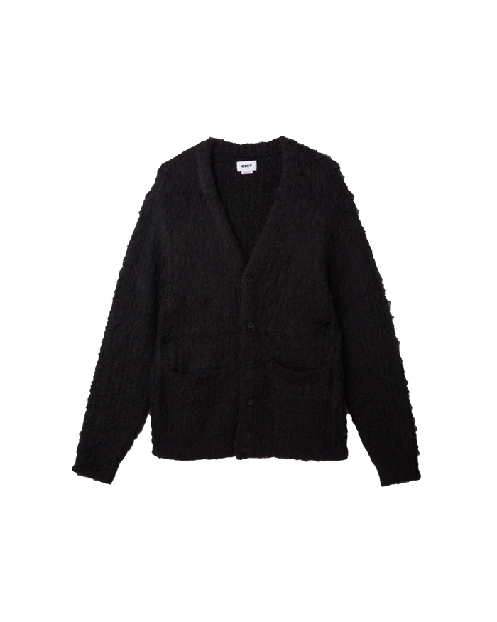 PATRON CARDIGAN - BLACK