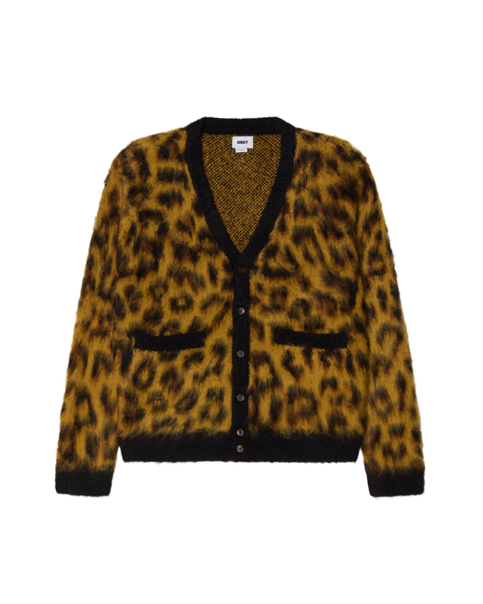 PATRON CARDIGAN - LEOPARD