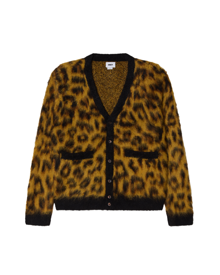 PATRON CARDIGAN - LEOPARD