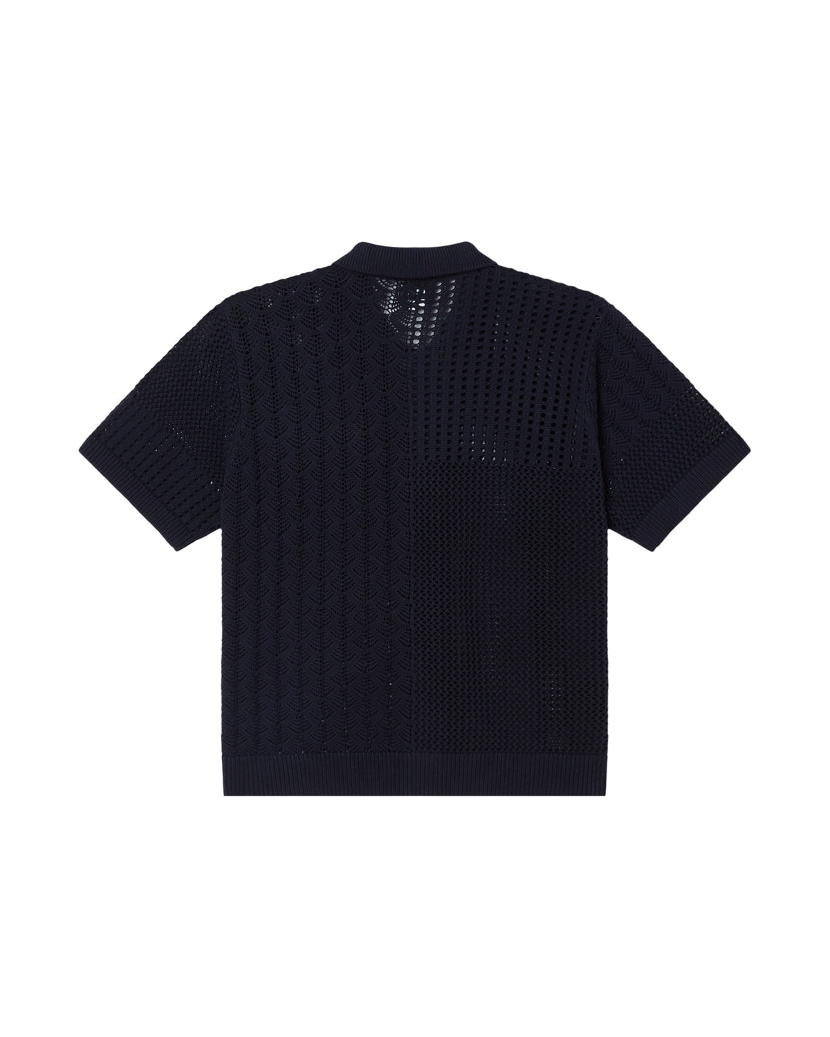 OBEY PRESTON SWEATER SHIRT - NAVY