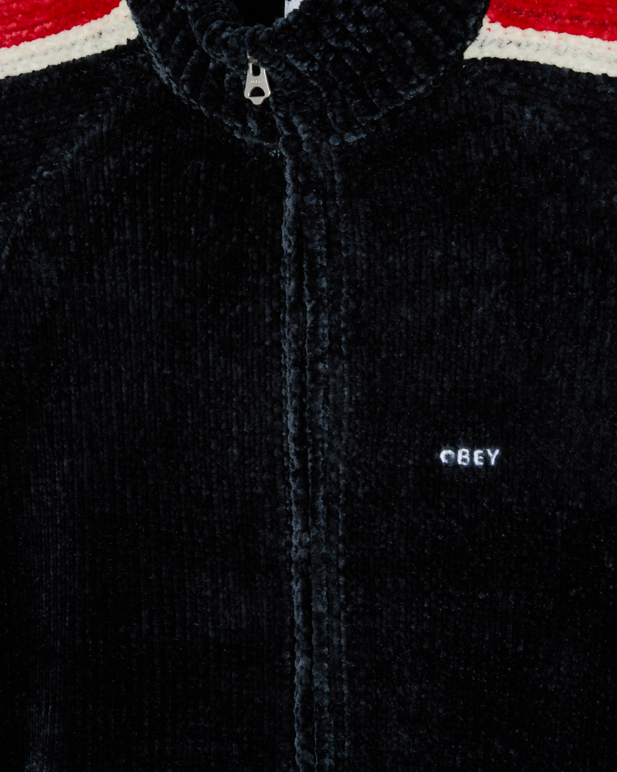 VAREN ZIP UP SWEATER - NAVY MULTI
