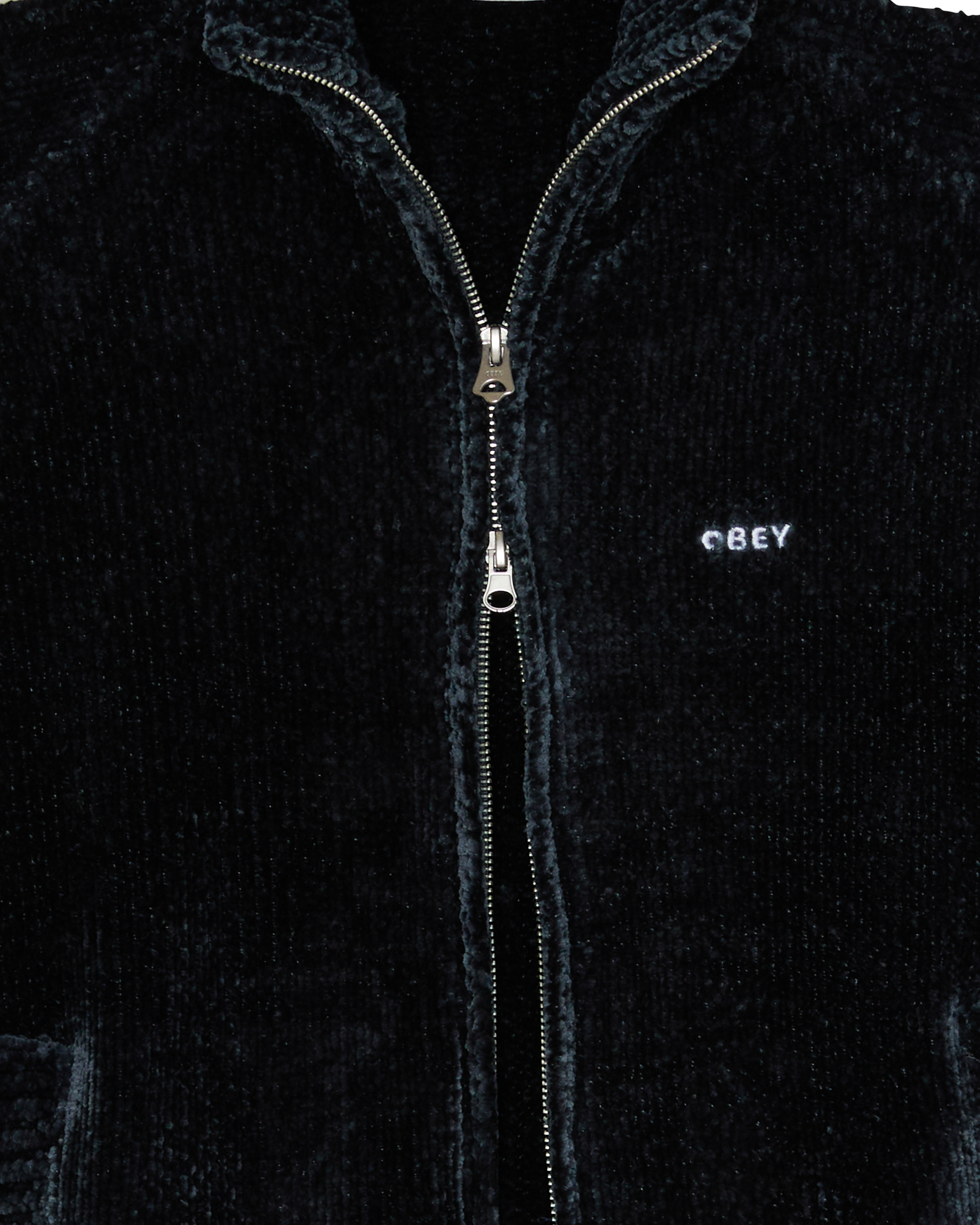VAREN ZIP UP SWEATER - NAVY MULTI