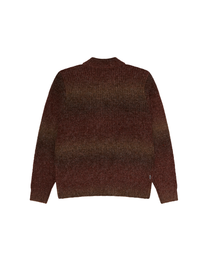 ANTON GRADIENT CARDIGAN - BROWN MULTI