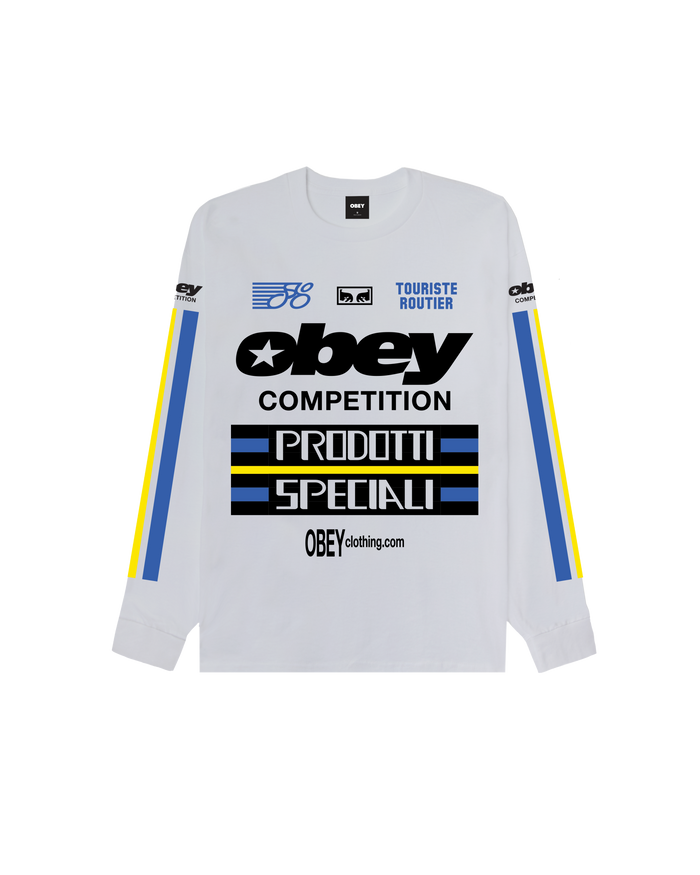 COMPETITION CLASSIC LS T-SHIRT - WHITE