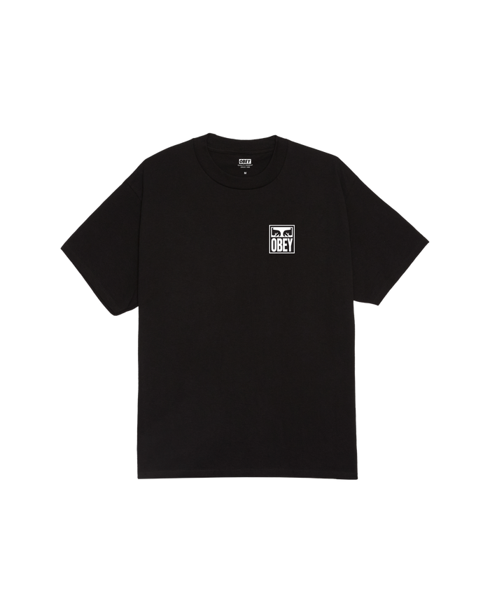 OBEY EYES ICON II CLASSIC T-SHIRT - BLACK