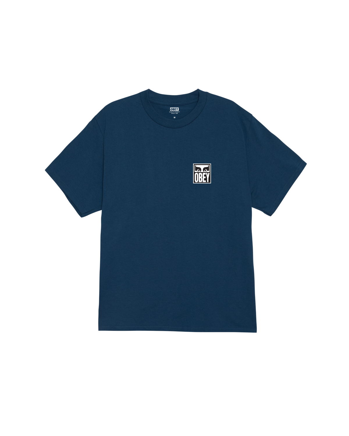 OBEY EYES ICON II CLASSIC T-SHIRT - HARBOR BLUE