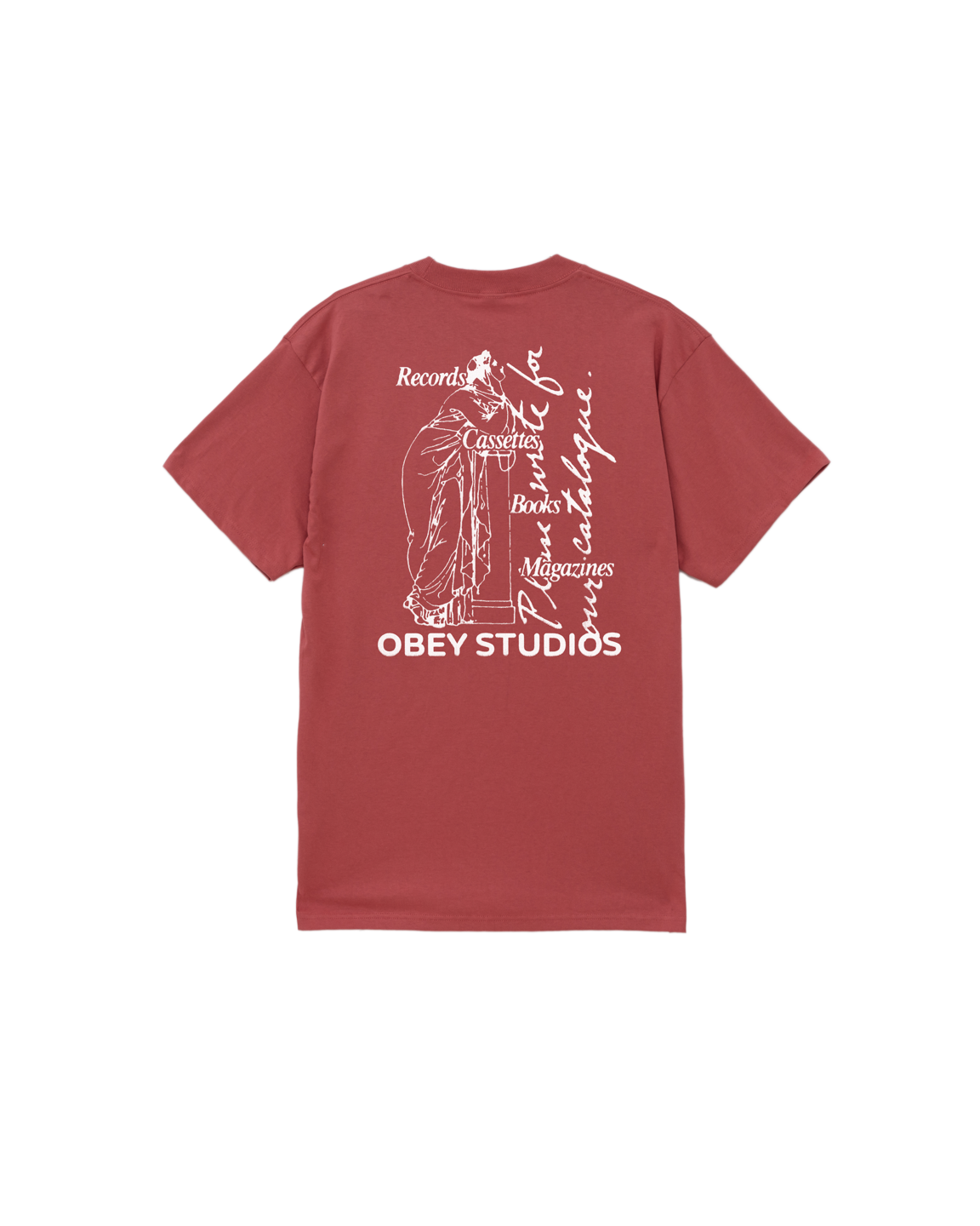 OBEY STUDIOS CATALOGUE CLASSIC T-SHIRT
