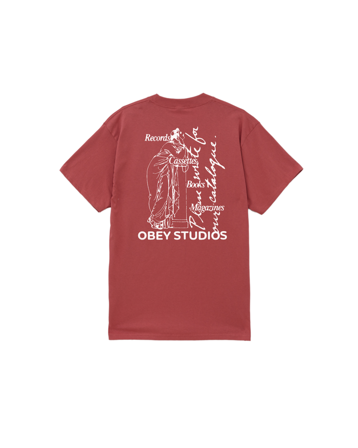 OBEY STUDIOS CATALOGUE CLASSIC T-SHIRT
