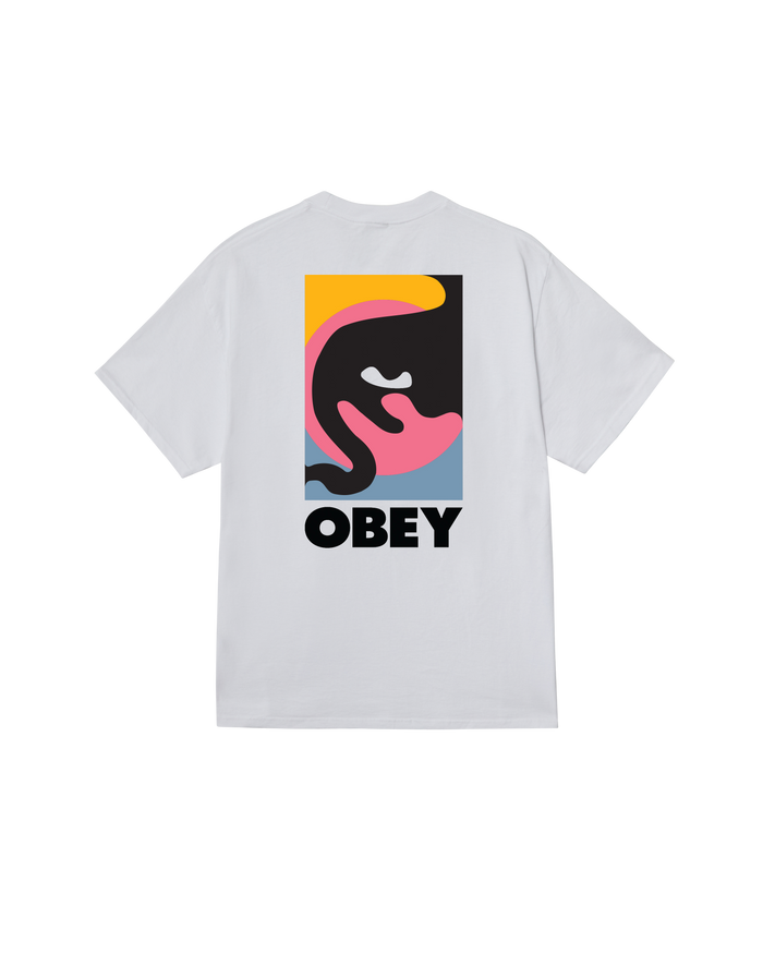 OBEY QUARTER ICON - WHITE