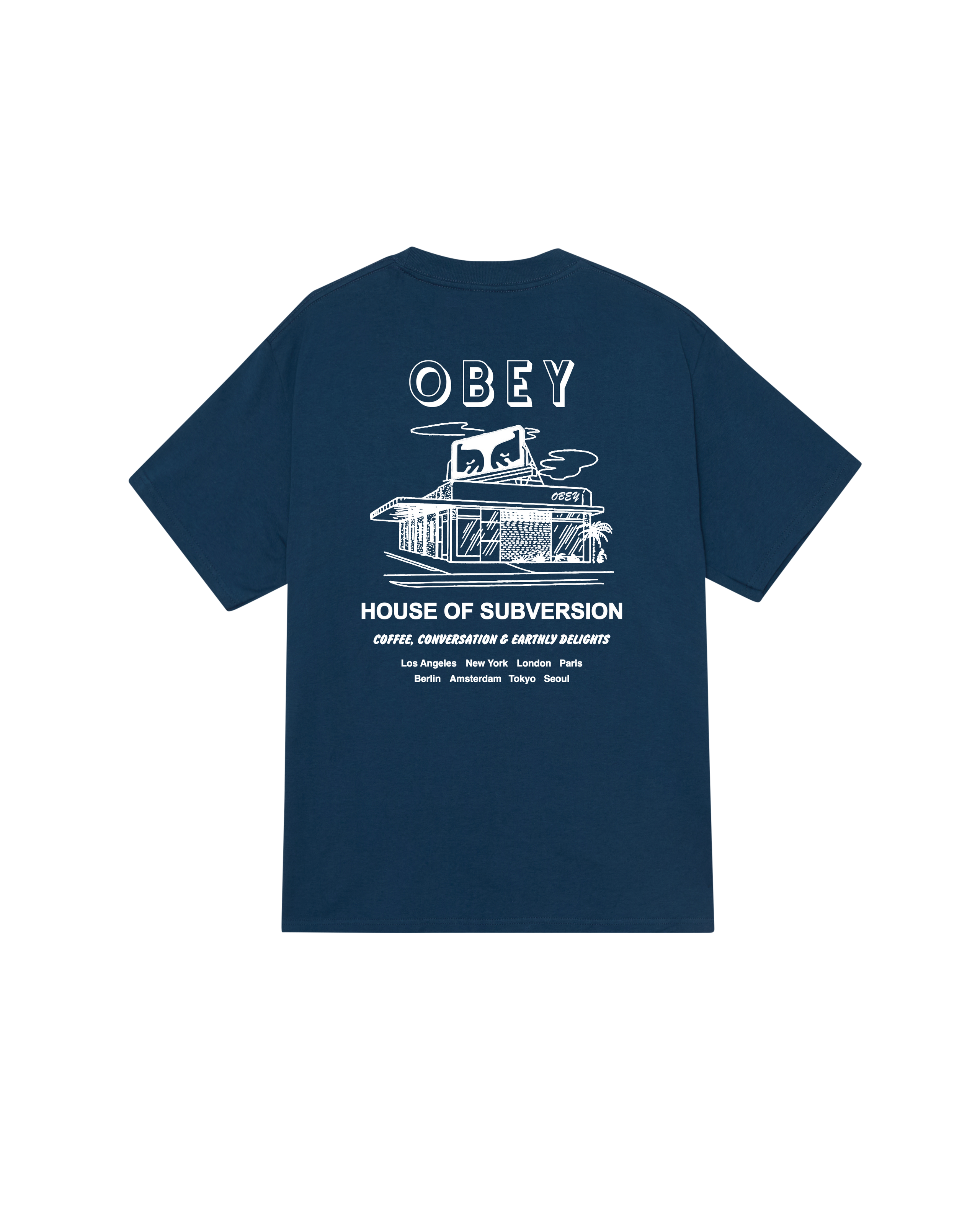 OBEY HOUSE OF SUBVERSION - HARBOR BLUE