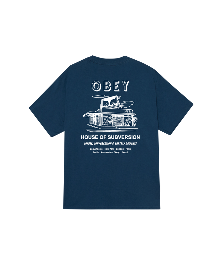 OBEY HOUSE OF SUBVERSION - HARBOR BLUE