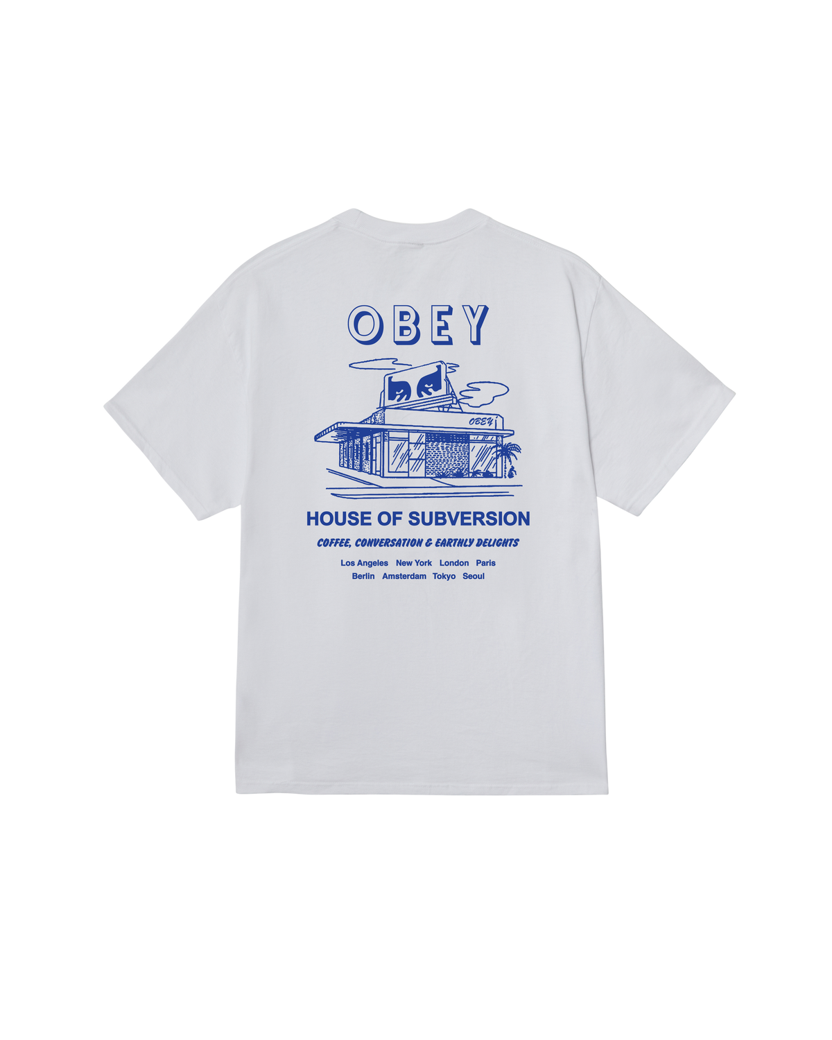 OBEY HOUSE OF SUBVERSION - WHITE