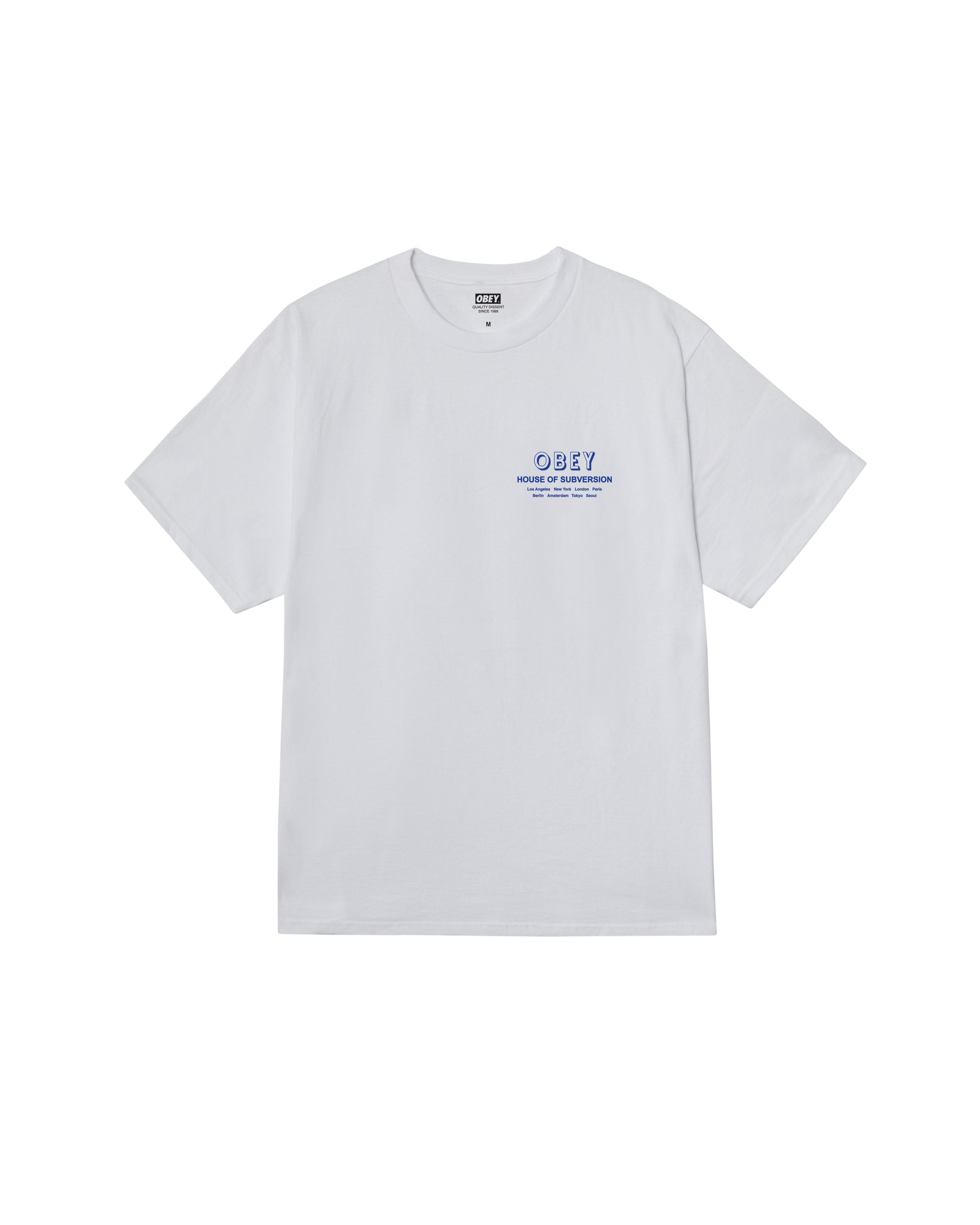 OBEY HOUSE OF SUBVERSION - WHITE