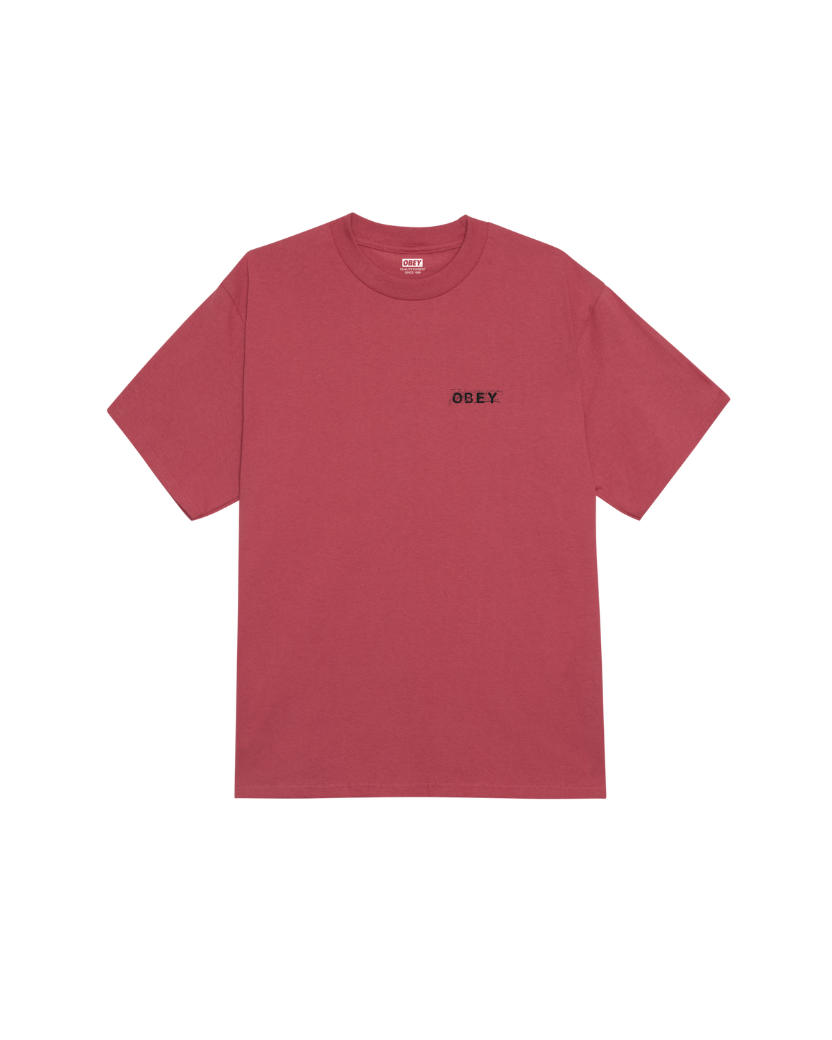 OBEY SCRIBBLE - MINERAL RED