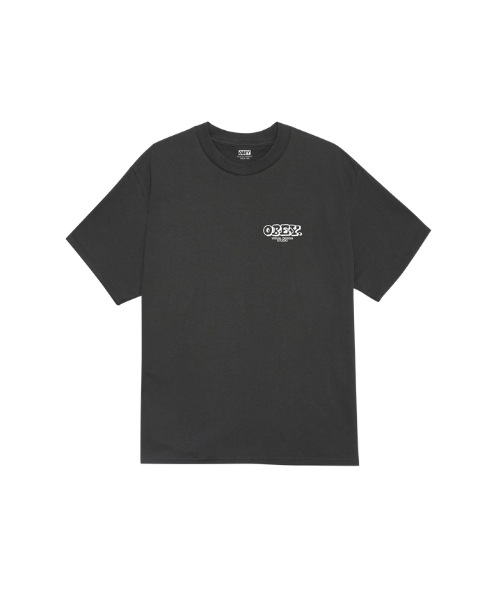 OBEY KNOWLEDGE & GROWTH - VINTAGE BLACK