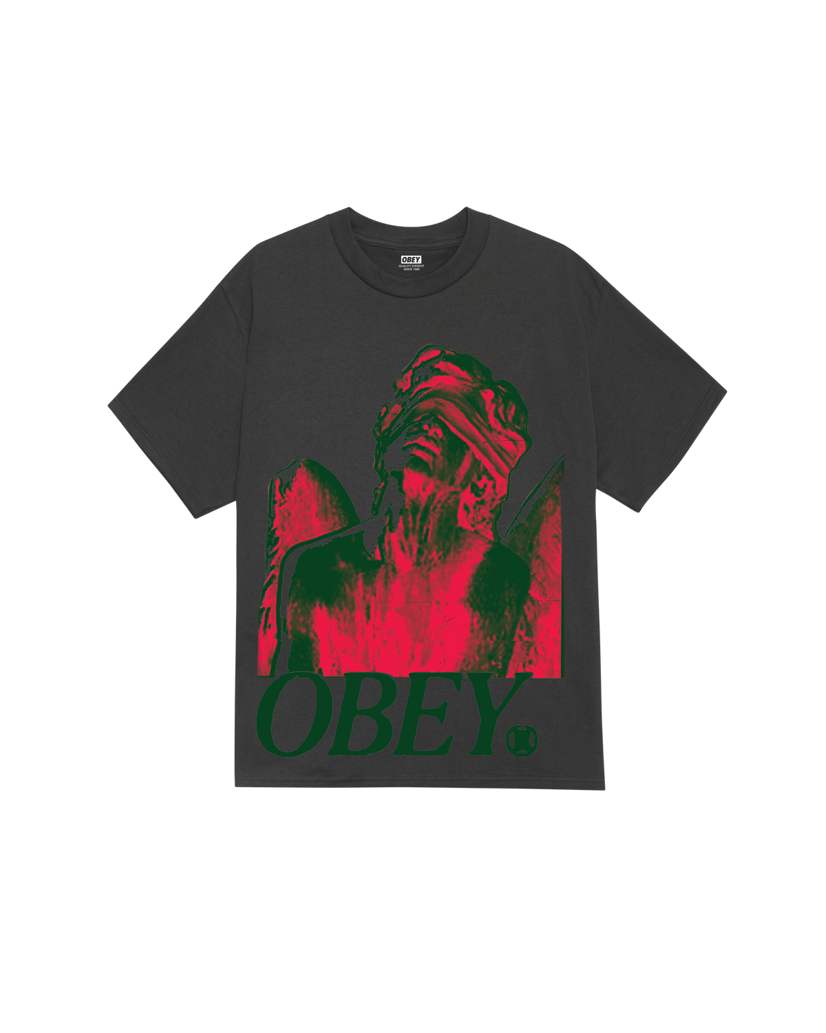 BLINDFOLD CLASSIC T-SHIRT - VINTAGE BLACK