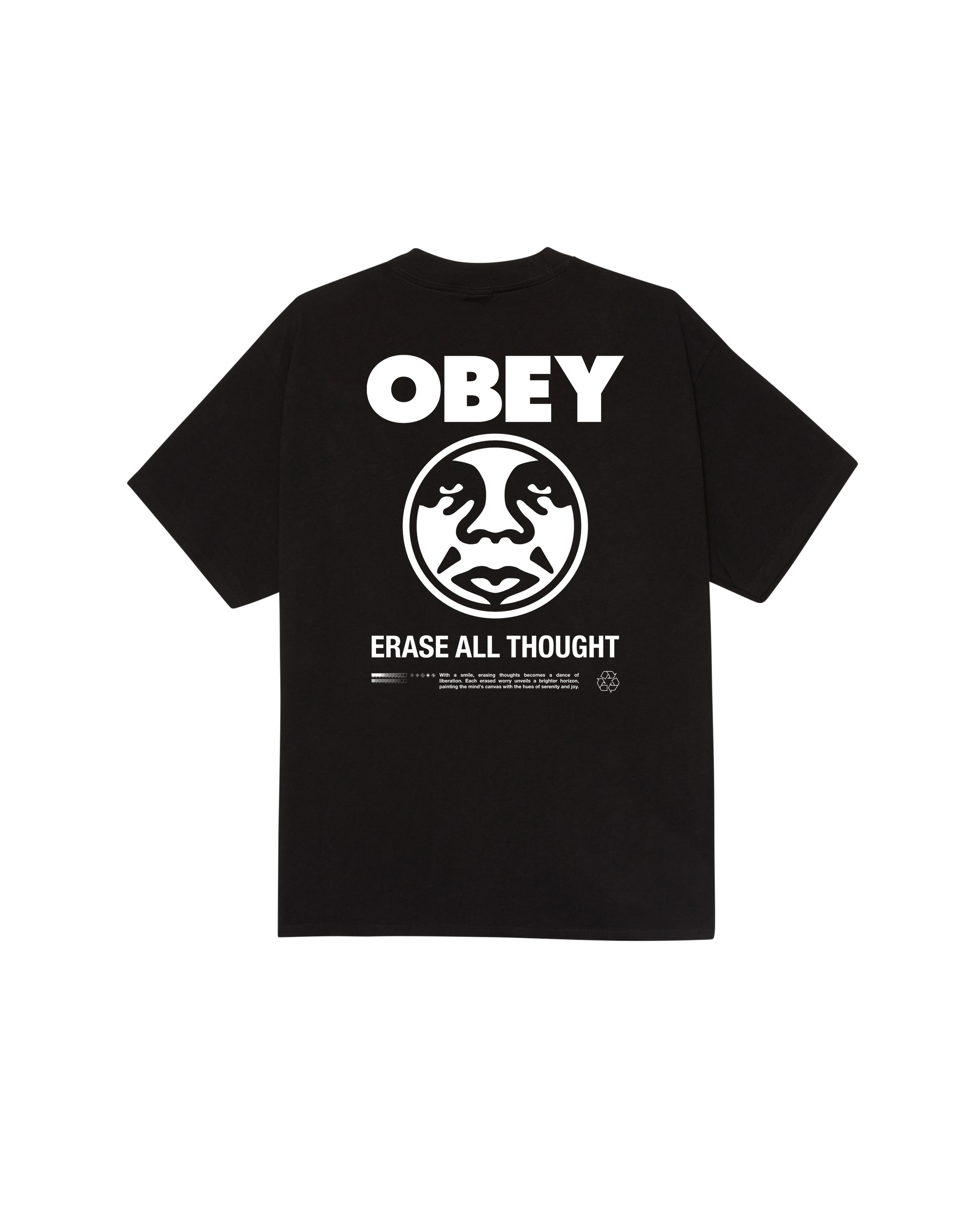 OBEY ERASE ALL THOUGHT - BLACK