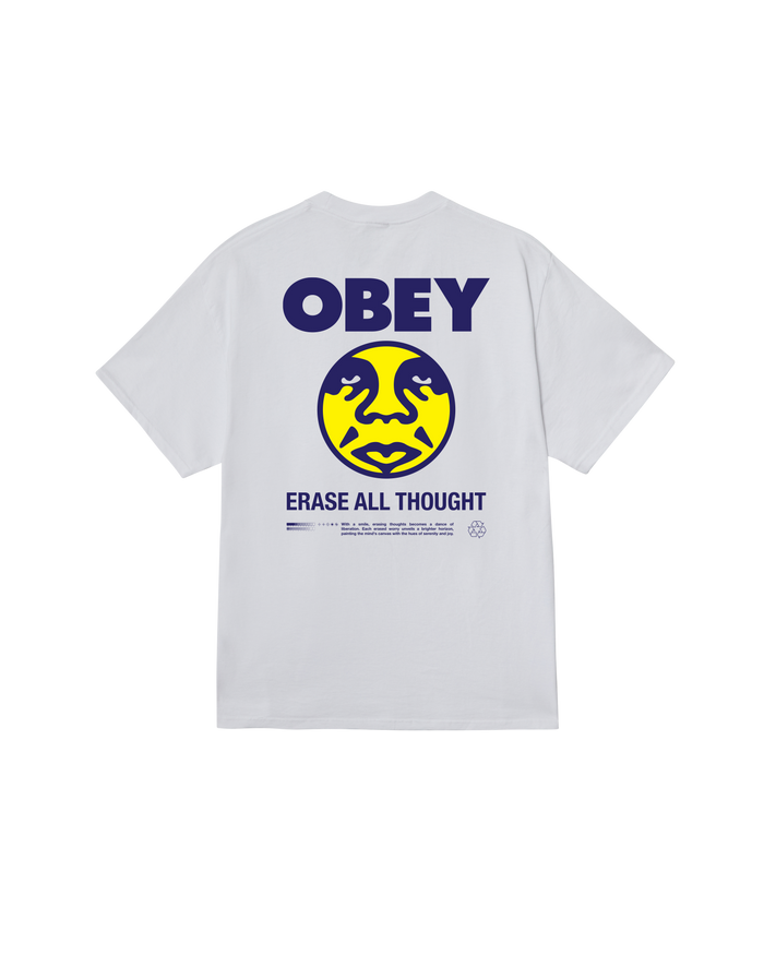 OBEY ERASE ALL THOUGHT - WHITE