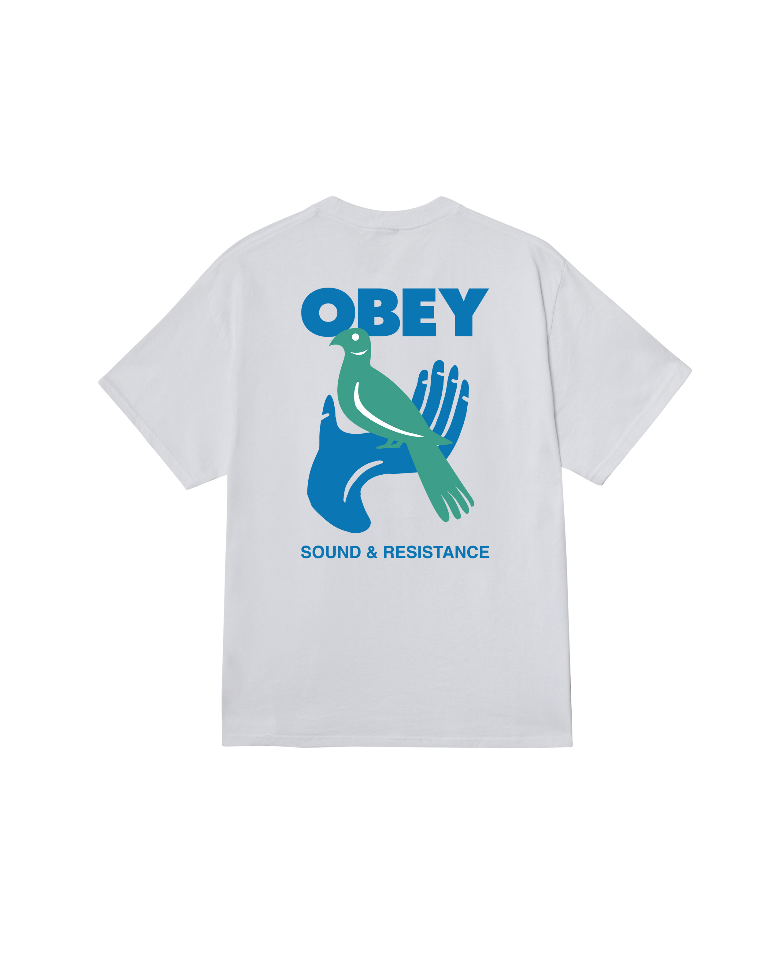 SOUND & RESISTANCE BIRD T-SHIRT - WHITE