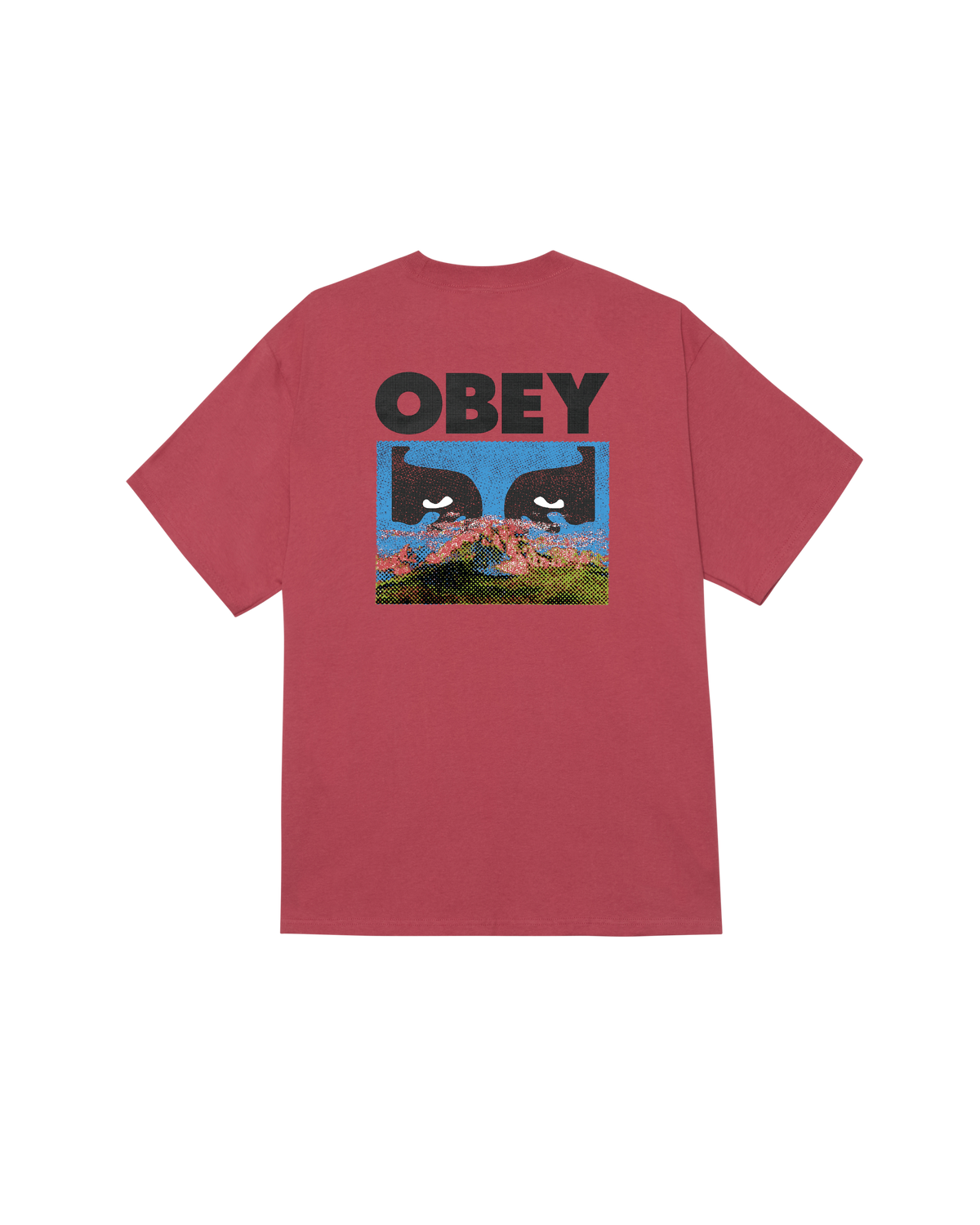 OBEY IN A DIFFERENT PLACE - MINERAL RED