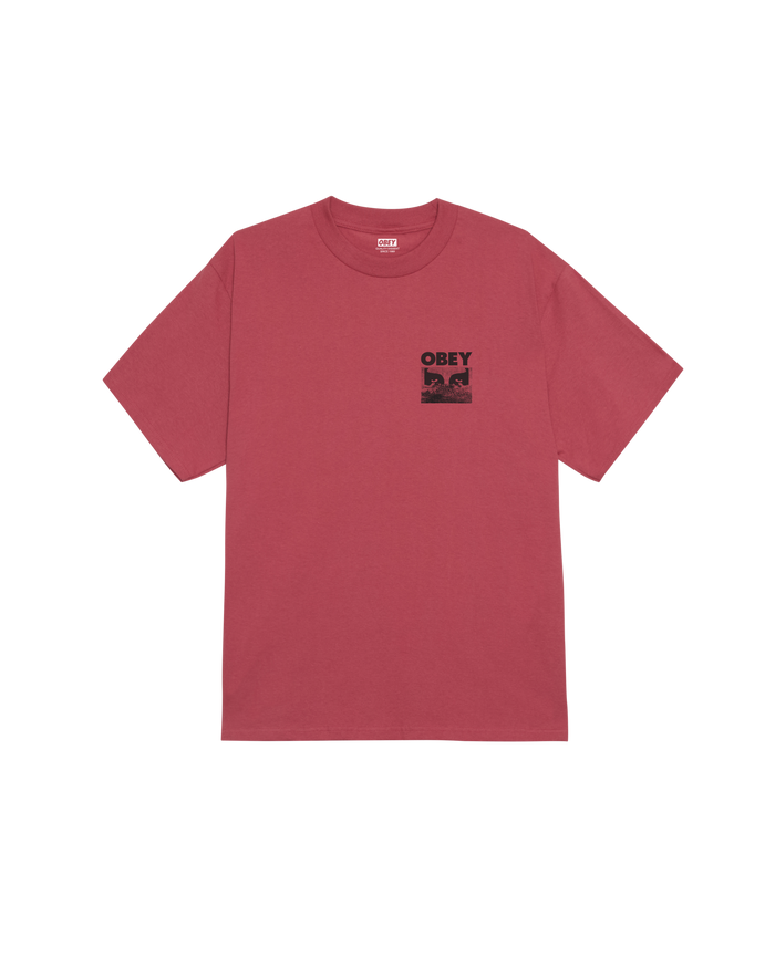OBEY IN A DIFFERENT PLACE - MINERAL RED