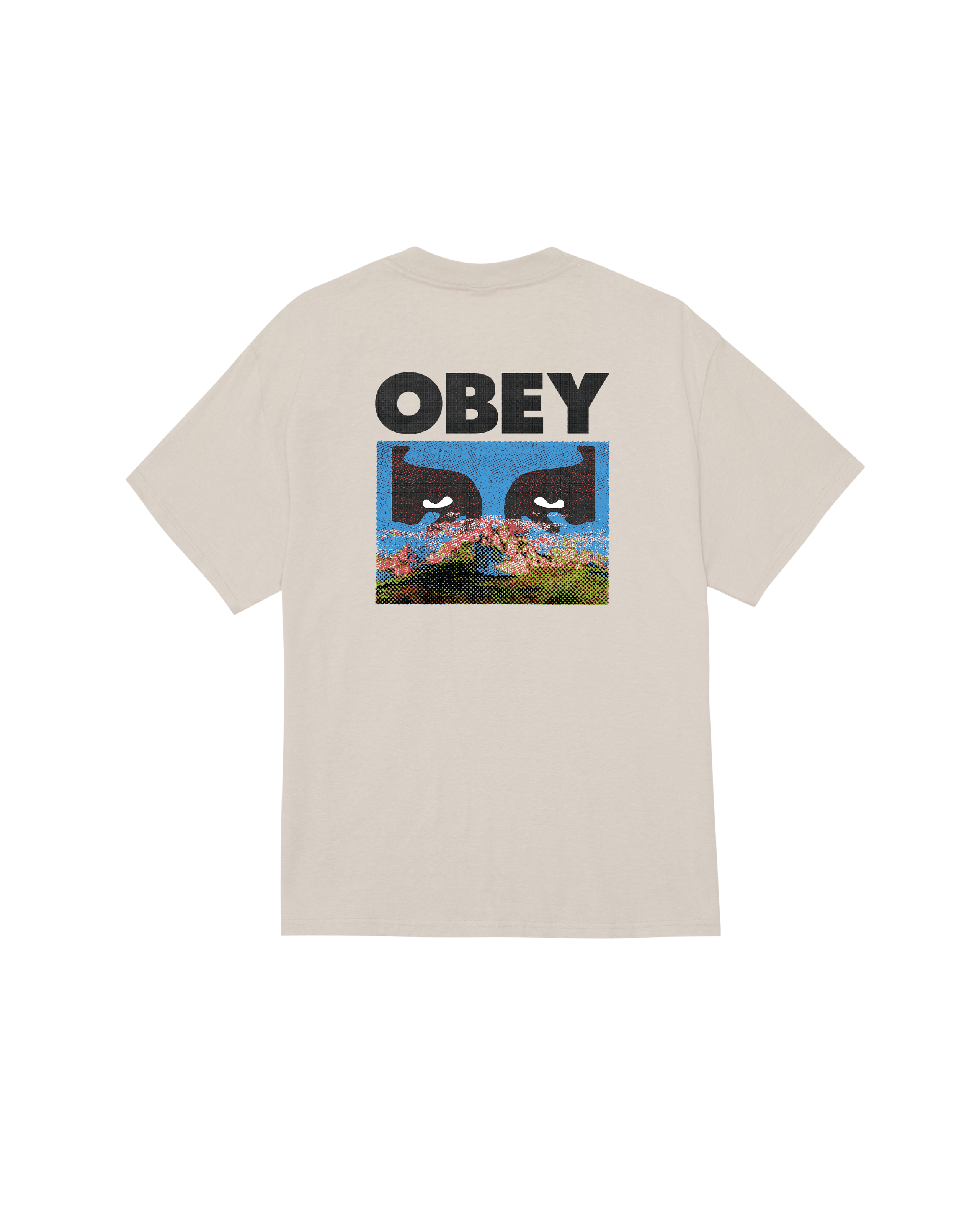 OBEY IN A DIFFERENT PLACE - SILVER GREY