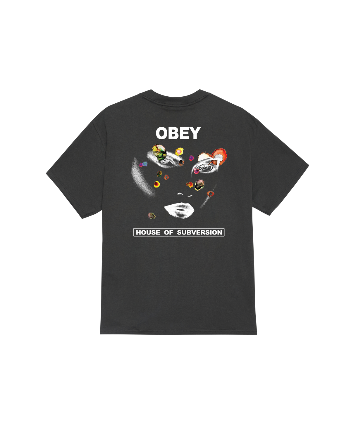 OBEY FACE OF SUBVERSION - VINTAGE BLACK