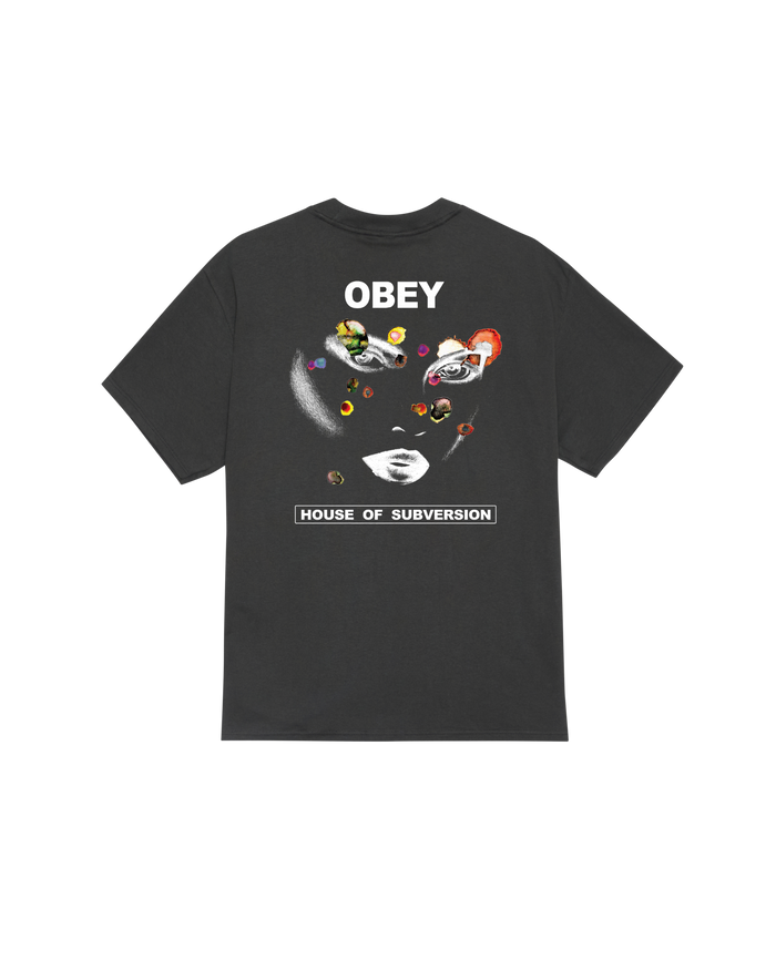 OBEY FACE OF SUBVERSION - VINTAGE BLACK