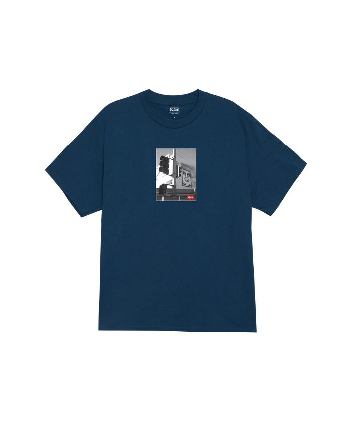OBEY LOS ANGELES PHOTO - HARBOR BLUE