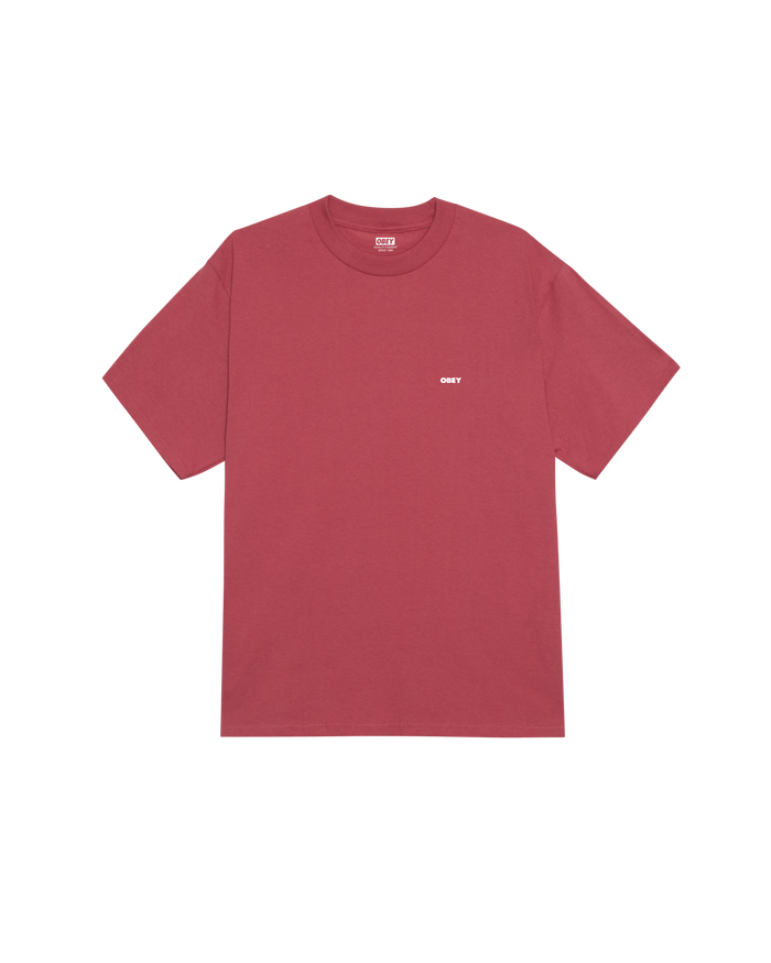 OBEY LISBON ICON - MINERAL RED