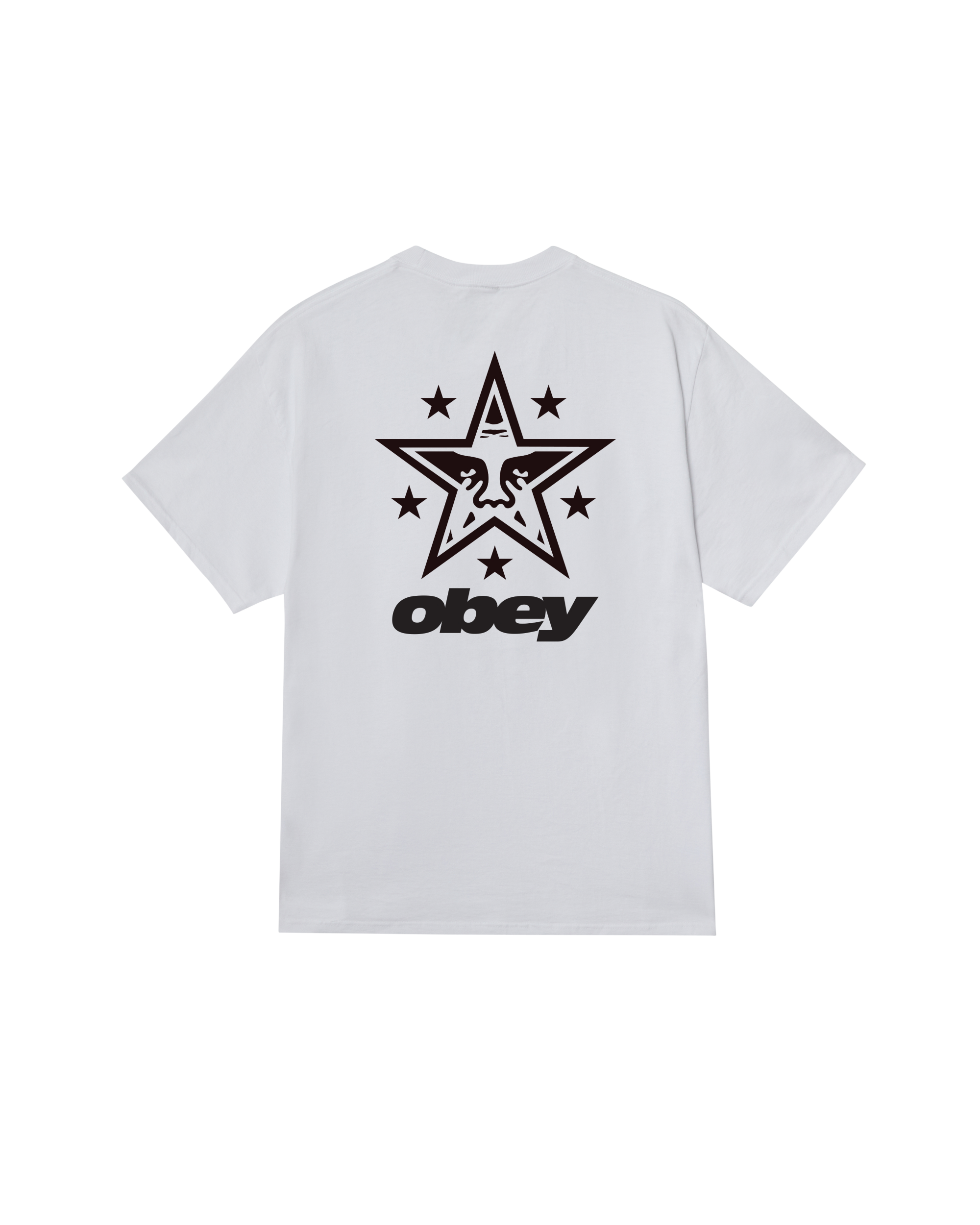 OBEY STAR - WHITE