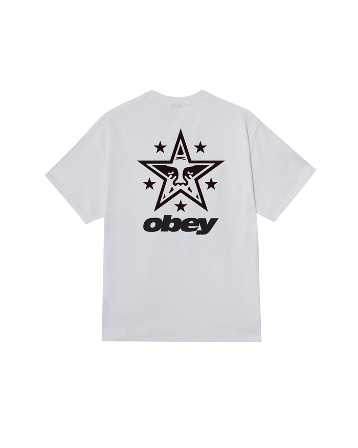 OBEY STAR - WHITE