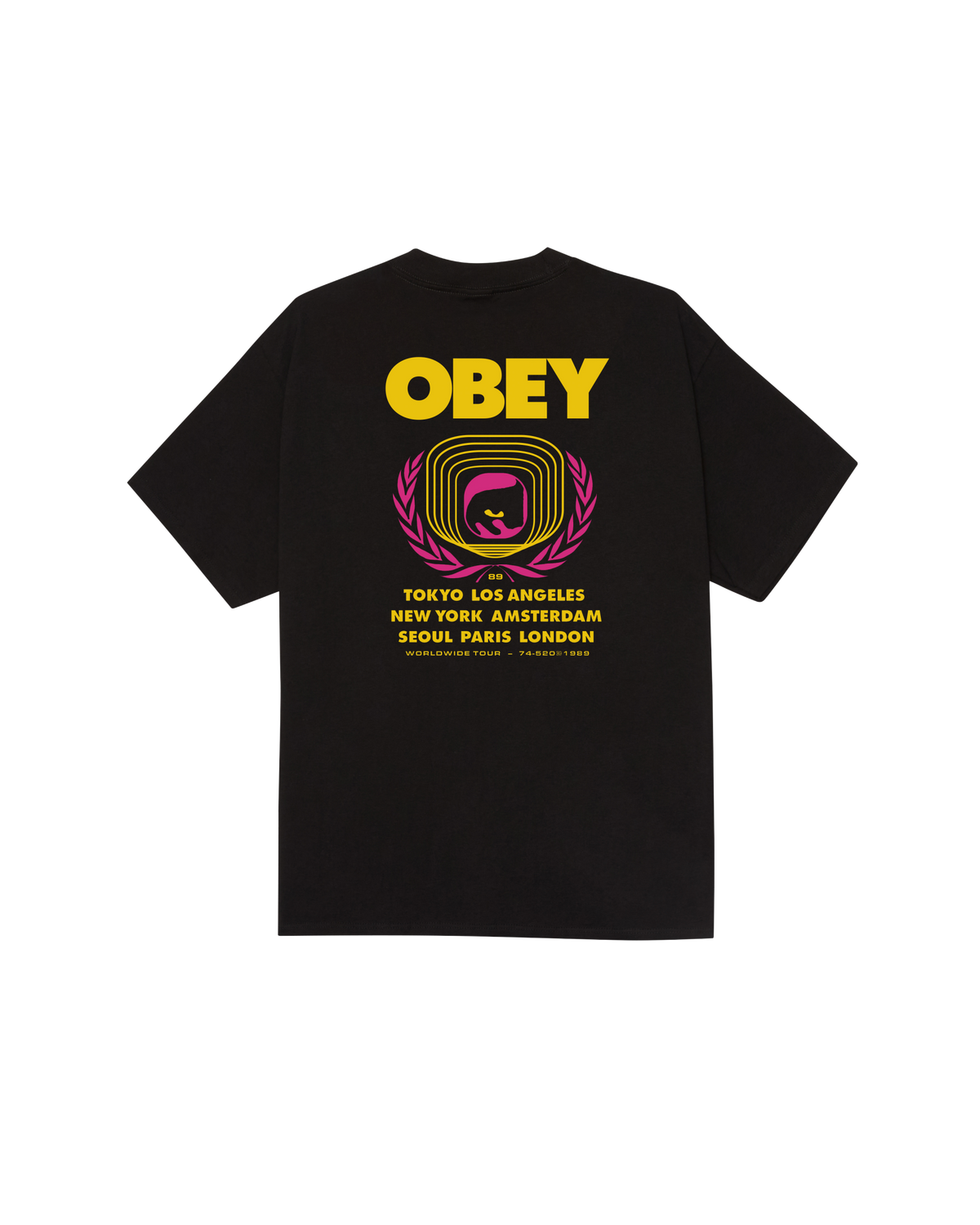 OBEY ICON EYE WREATH - BLACK