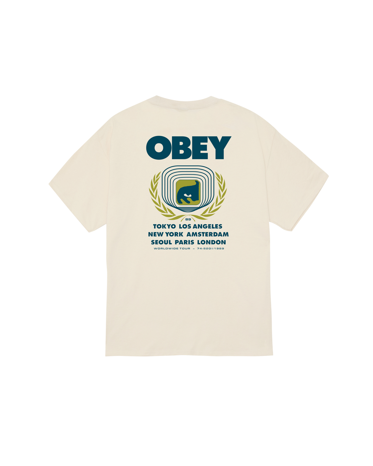 OBEY ICON EYE WREATH - CREAM